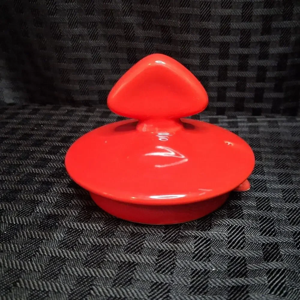 VTG CHANTAL 1.5 QT CERAMIC STONEWARE RED TEAPOT 92-TP13/I EUC